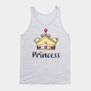 Royal Princess Crown Tank Top